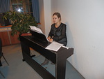Illan viidemusiikista vastasi pianisti Noora Kainulainen.