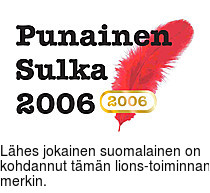 Lhes jokainen suomalainen on kohdannut tmn lions-toiminnan merkin.
