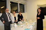 Vas. Irma Vtinen puolisonsa Pertin kanssa, Eila Sundman ja Leena Lindstrm
