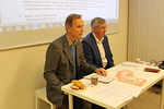 Juha Hirvonen ja Markus Flaaming esittelivät meille klubin toimintaa.