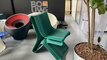 3D-tulostettuja huonekaluja.
