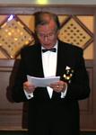 Charterpresidentti Erkki Kuronen pit juhlapuheen.
