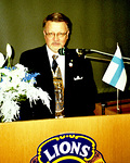 Juhlapuhe Lions Pres Matti Lankinen