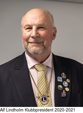 Alf Lindholm Klubbpresident 2020-2021