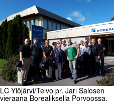 LC Ylöjärvi/Teivo pr. Jari Salosen vieraana Borealiksella Porvoossa.