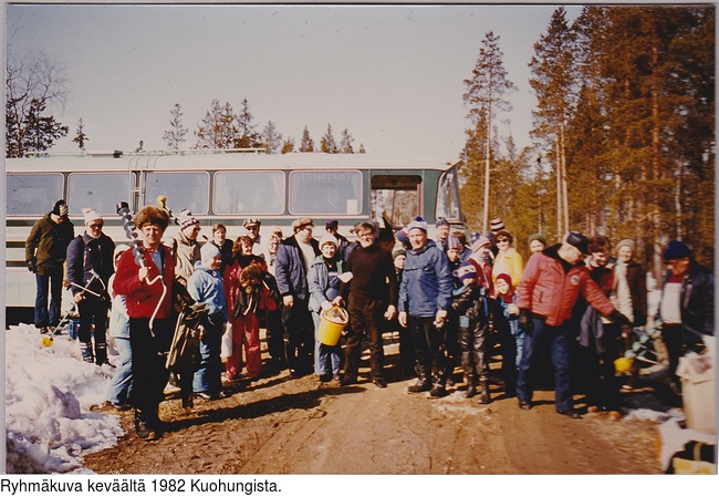 Ryhmkuva kevlt 1982 Kuohungista.