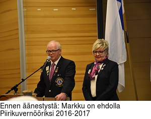 Ennen nestyst: Markku on ehdolla Piirikuvernriksi 2016-2017