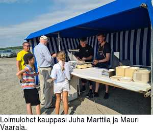 Loimulohet kauppasi Juha Marttila ja Mauri Vaarala.