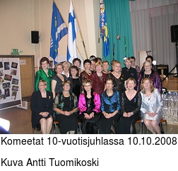 Komeetat 10-vuotisjuhlassa 10.10.2008
Kuva Antti Tuomikoski
