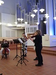 Hanna Riikonen,Anna Smedjebacka,Sara Hussein ja Iida Hirvonen soittavat Sibeliuksen Andante Festivon