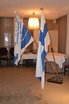 Klubin ja Suomen liput