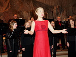 Konsertin solistina toimi sopraano Elli Vallinoja.