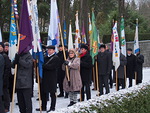 Lippulinnaan kuului mys Floorankentn lippu, lipunkantajana varapresidentti Kari Kammonen.