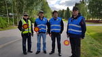 Lionit Esko Harju-Autti, Pertti Mattanen, Seppo Jnkl ja Jussi Timonen-Nissi.