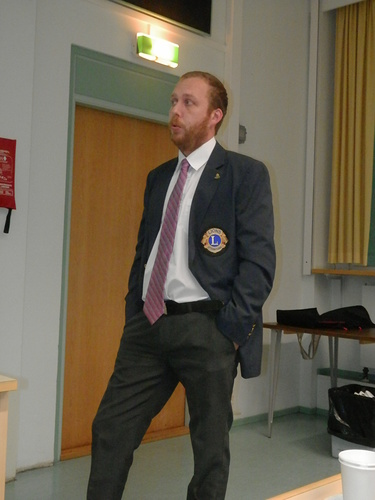 LCIF-koordinaattori Tuomas Aunila.