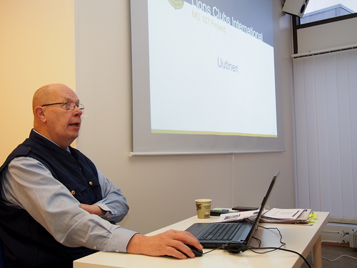 Koulutuksen vetjn oli Liiton viestintjohtaja Thorleif Johansson.