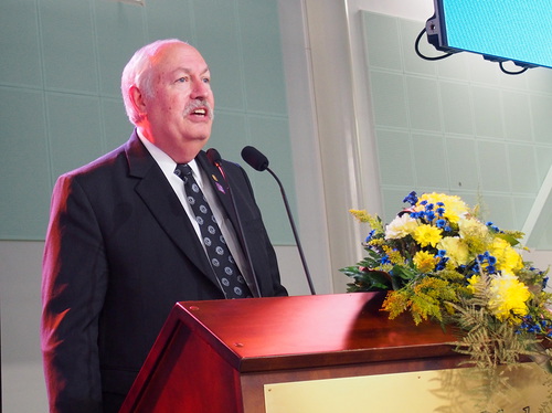 Vuosikokouksen juhlapuheen piti LCI:n toinen varapresidentti Bob Corlew, USA.
