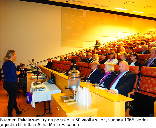 Suomen Pakolaisapu ry on perustettu 50 vuotta sitten, vuonna 1965, kertoi jrjestn tiedottaja Anna Maria Pasanen.