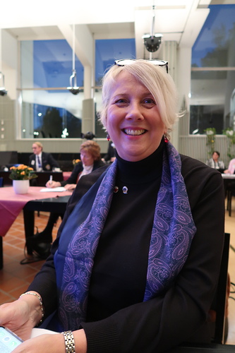 Anne Sokka-Tuomala kertoi viestinnn terveiset.
