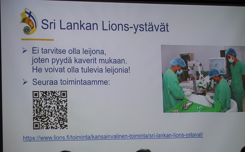 Sri Lankan lions-ystvist kertoi Raino Heinonen.