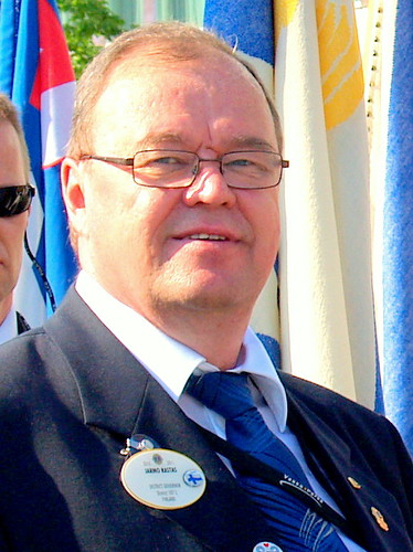 Liiton varapuheenjohtajaehdokas, L-piirin entinen kuvernri Jarmo Rastas.