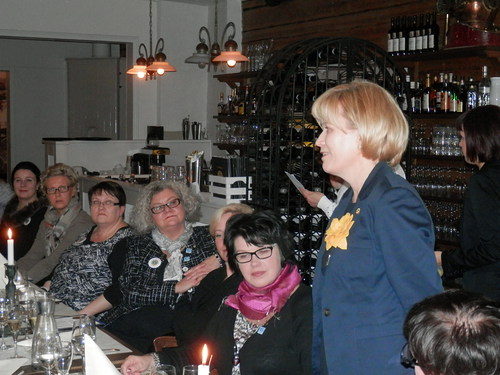 Viime kauden kuvernri Sini Eloholma toi perustavaan kokoukseen kummiklubi LC Helsinki Auroran onnittelut ja hn lupasi kummiklubin puolesta kaiken tuen toiminnan alkuun saattamiseksi.